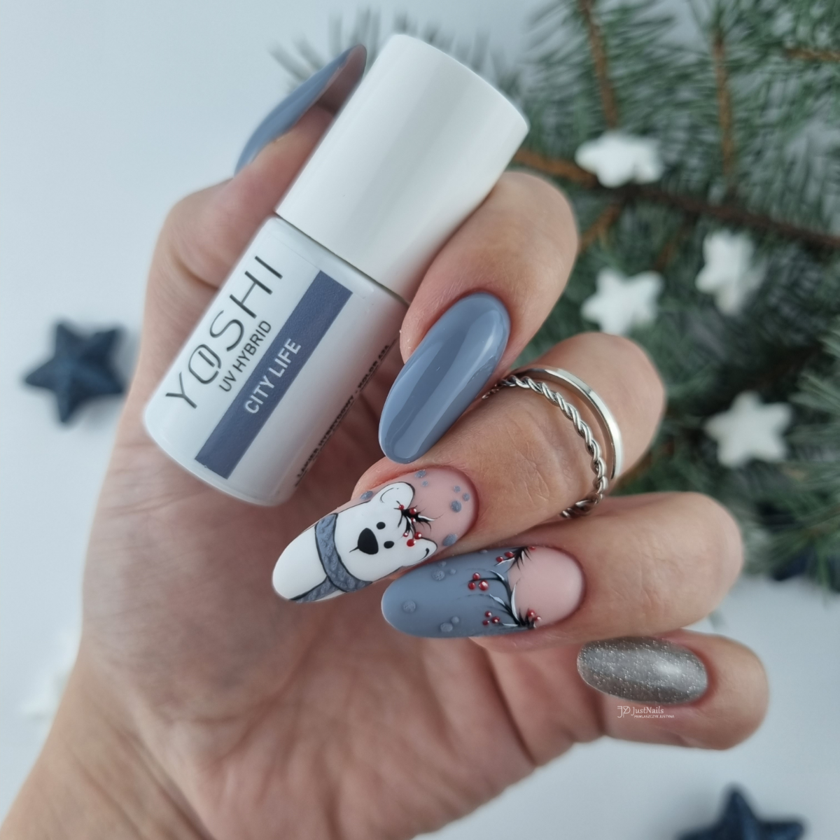 Esmalte semi 424 City Life YOSHI 6ml